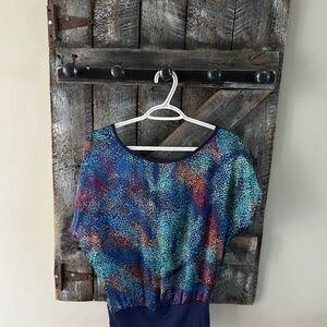 Cha Cha Vente Short Sleeve Top Multi Coloured - Size Small